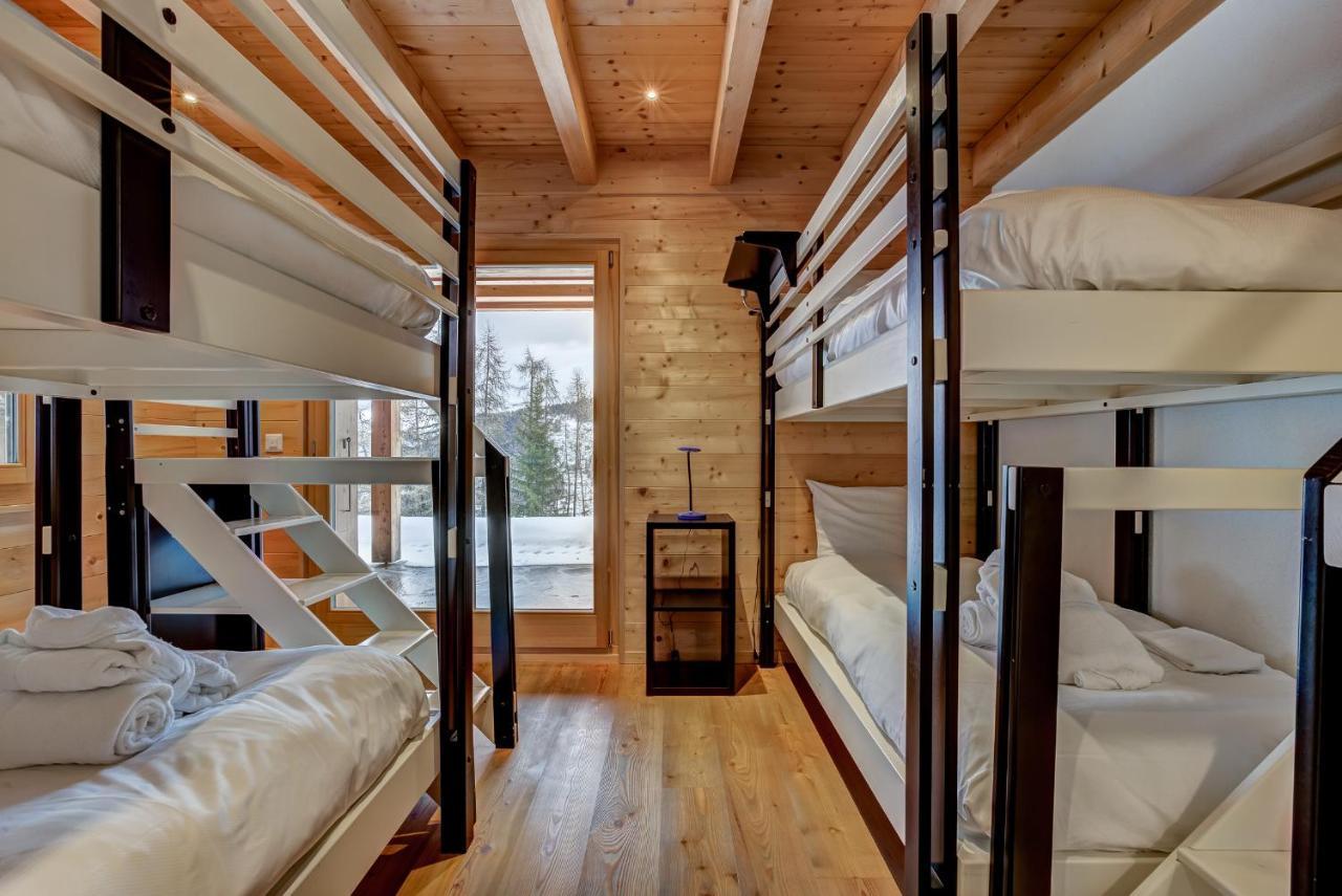 Chalet Flocon De Neige - Jacuzzi - Sauna Ла-Тзума Экстерьер фото