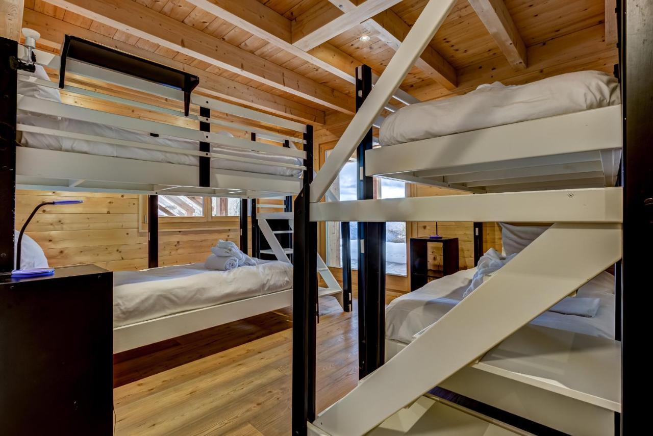 Chalet Flocon De Neige - Jacuzzi - Sauna Ла-Тзума Экстерьер фото
