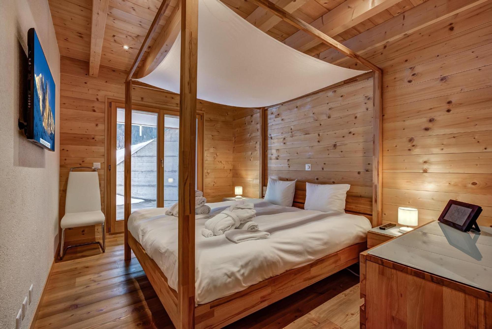 Chalet Flocon De Neige - Jacuzzi - Sauna Ла-Тзума Экстерьер фото